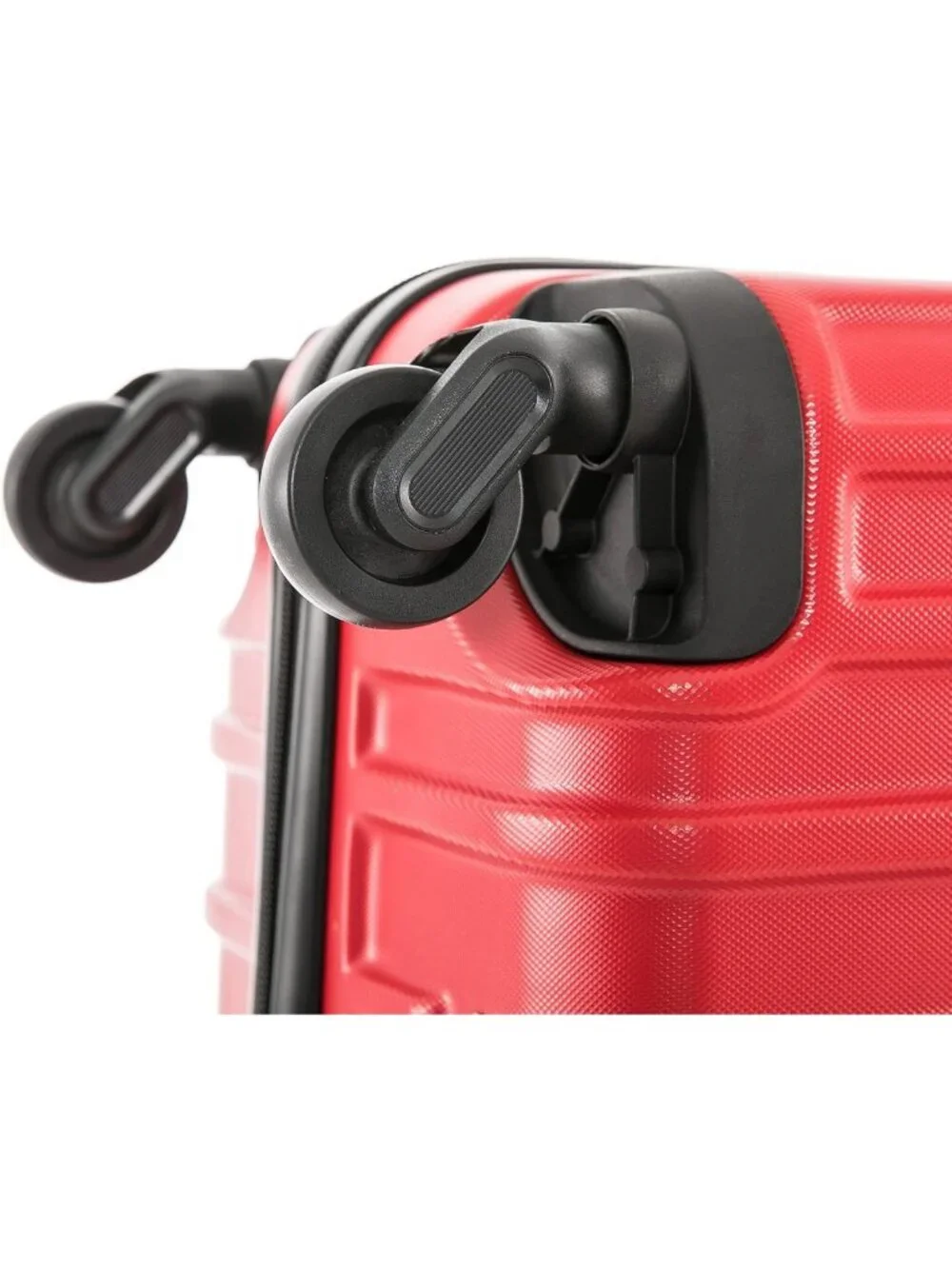 Lightweight 20-Inch Hardside Spinner Carry-On Luggage in Vibrant Red - Travel